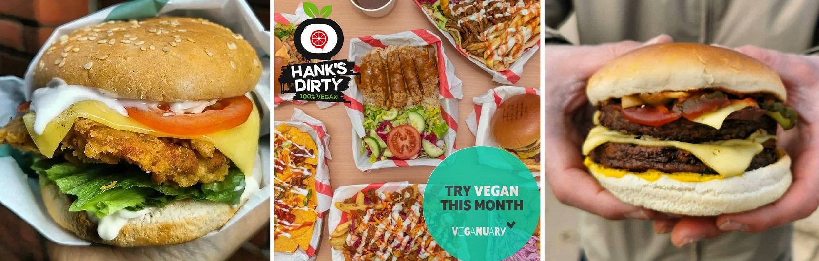 Vegan Burgers at Hanks